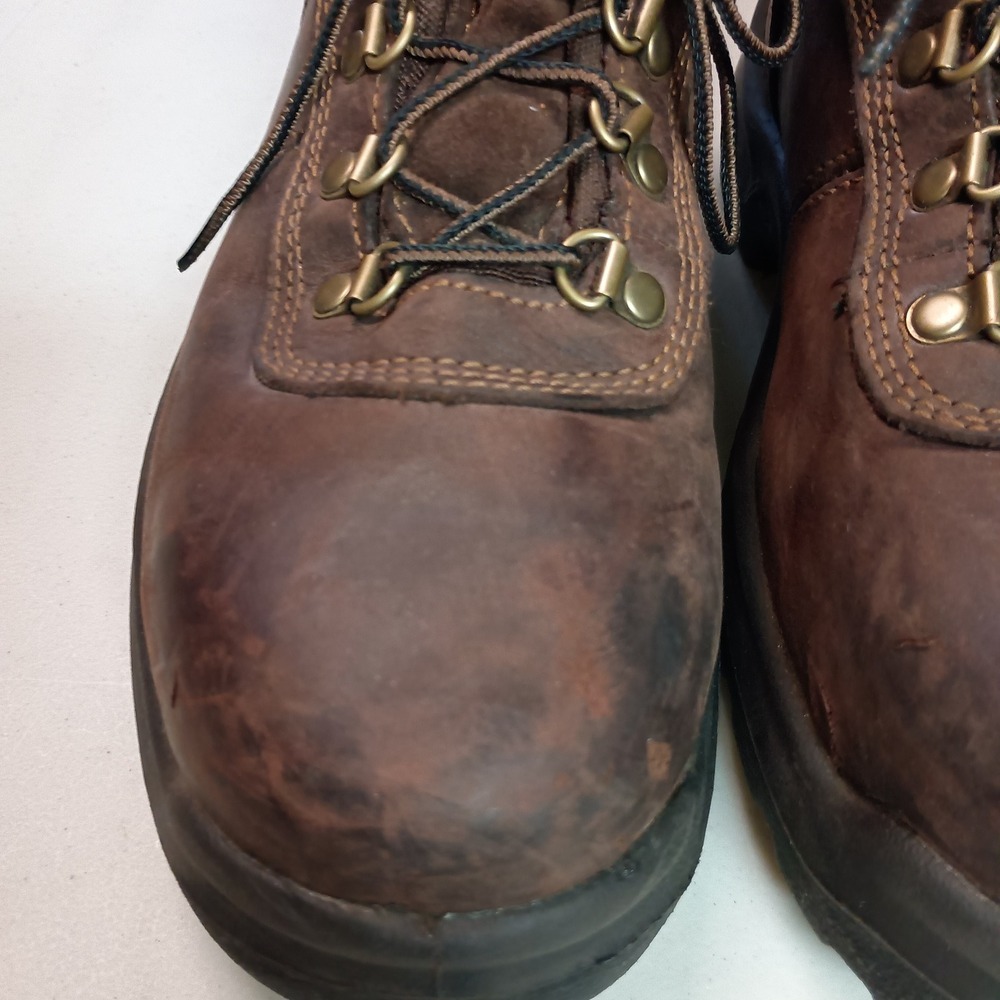 Red Wing Shoes Irish Setter Mens Work Boots Brown Leather Lace Up Size 7.5 EH - Picture 12 of 15